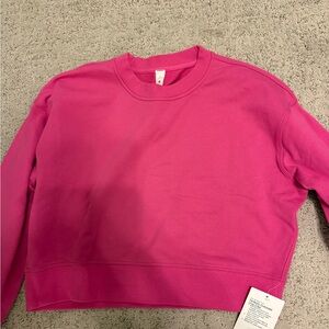 lululemon athletica Vibrant Pink Crewneck Sweater